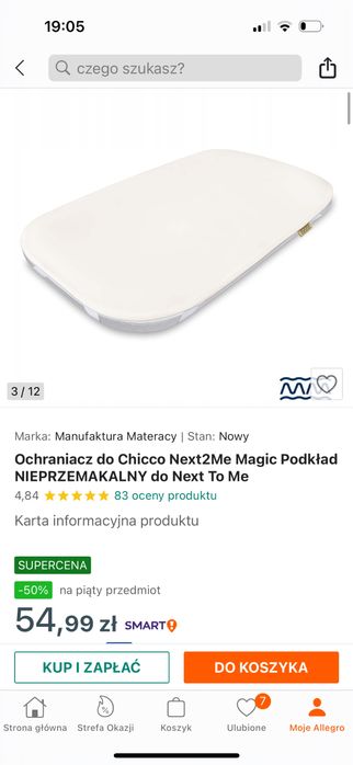 Kołyska leżaczek Kinderkraft Lovi gratis ochraniacz i prześcieradło