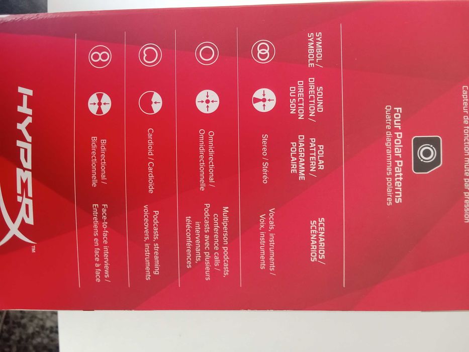 Microfone Podcast Hyper X