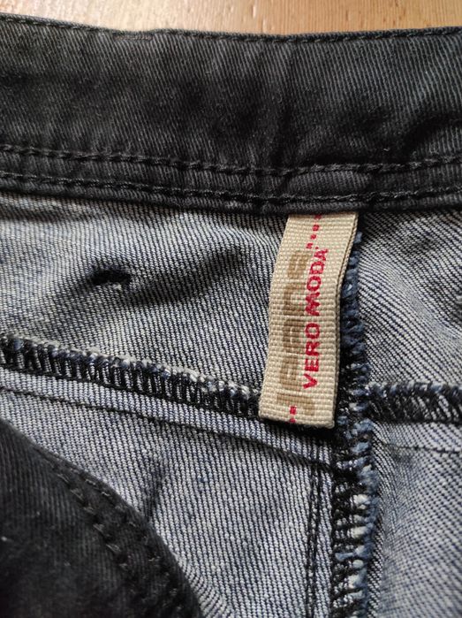 Vero moda jeansy dżinsy rurki 38