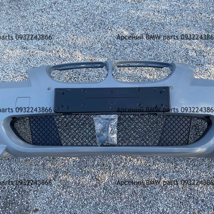 Бампер bmw e60 е60 м пакет m packet передній mtech mtechnic губа юбка
