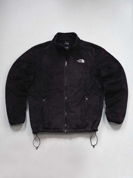 The North Face Teddy Fleece Jacket Womens Sherpa - Black