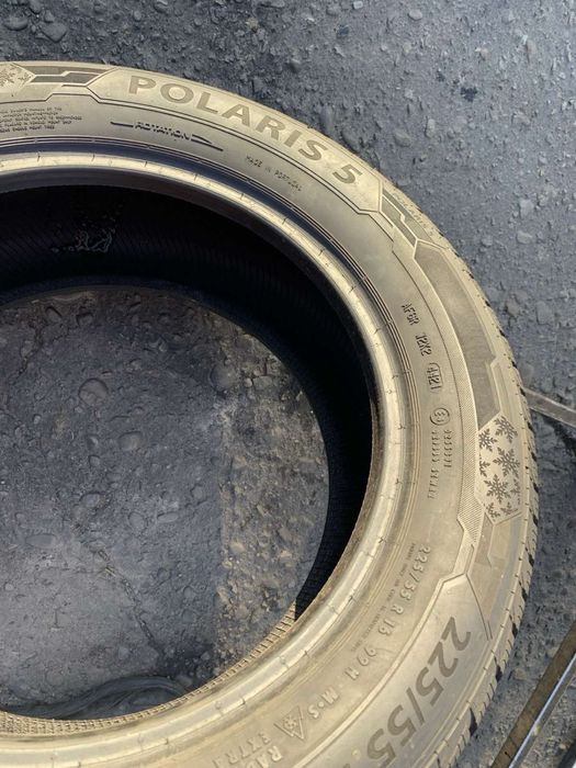 Шини 225/55 R16 пара Barum зима, 6,8мм, 2021р