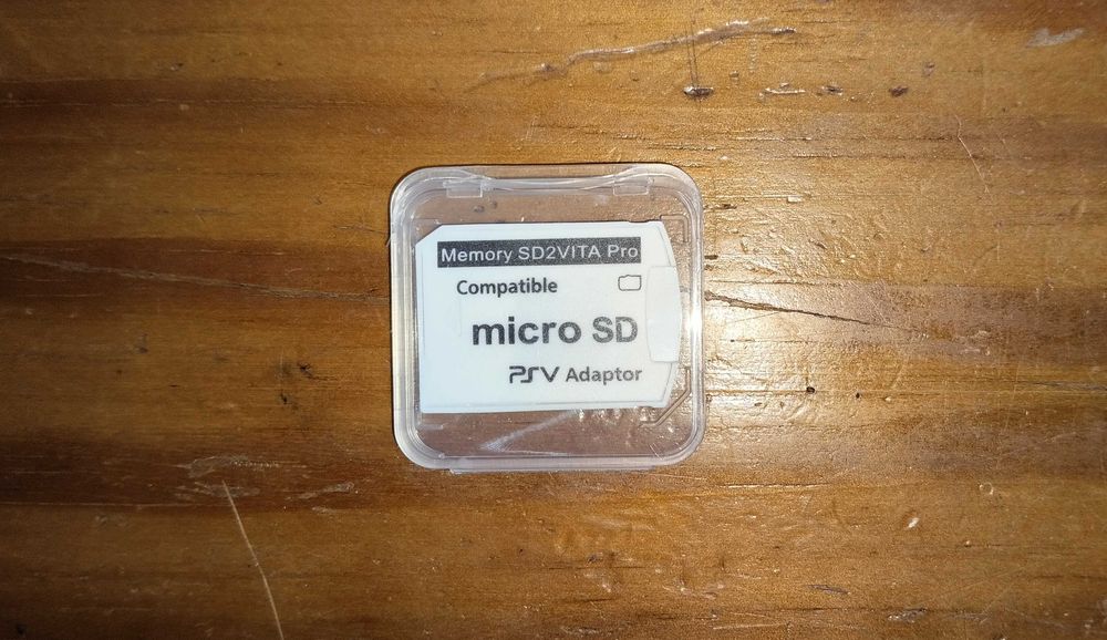 Adaptador Cartão de Memória para Sony PS VITA - Novo e Lacrado