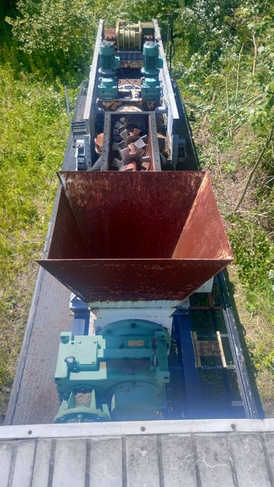 Podajnik sortownik frakcji wibracyjny żwir piasek węgiel kruszywo 2x 7,5 KW