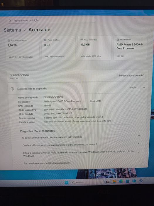 Vendo pc gaming bom estado