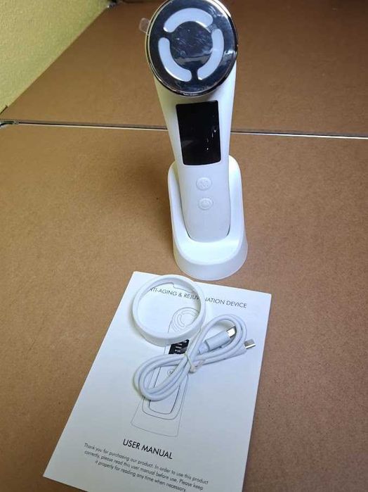 Aparelho de Massagem e Limpeza Facial com Base M80 Novo na Caixa