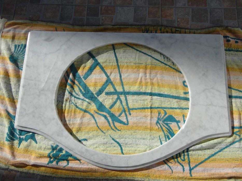 Pedras mármore lavatório casa de banho