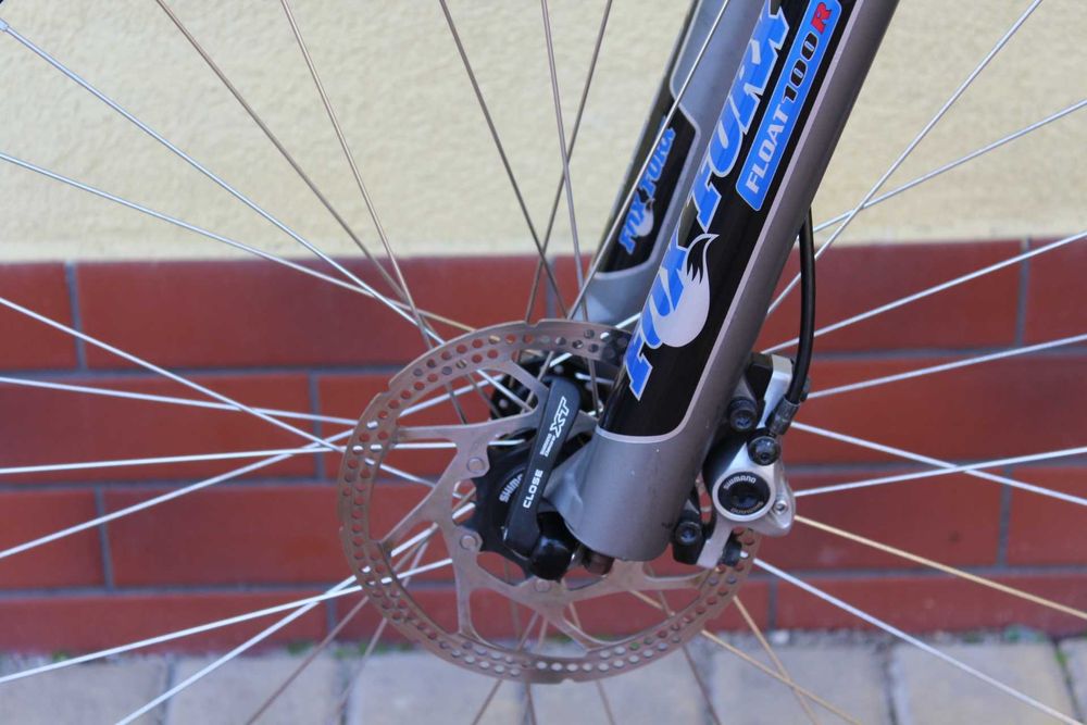 Rower MTB GT XC 1.0, FOX Float + DT Swiss SSD, full Deore XT, roz 18'', stan BDB !!!