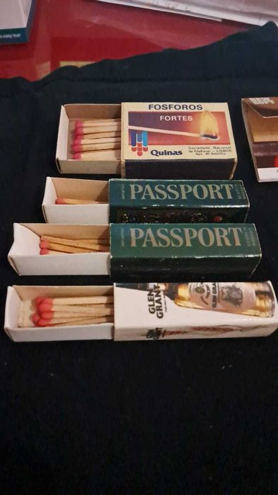 Pack 11 Caixa de Fósforos Variados - Antigos