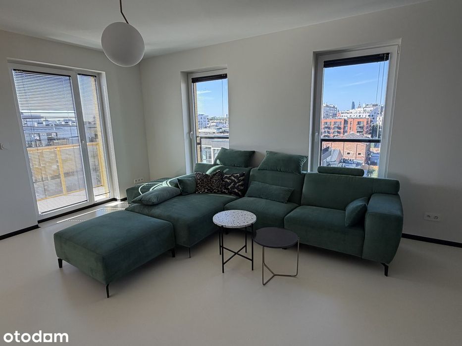 Apartament 85 m² 3 pokoje 2 balkony widok na Warszawę SOHO garaż