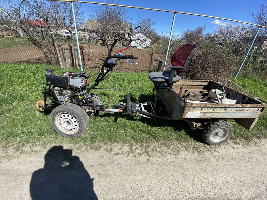 Мотоблок ДТЗ 510ДНЕ (пер. 3/1; 10к.с) дизельний з пониженою передачею