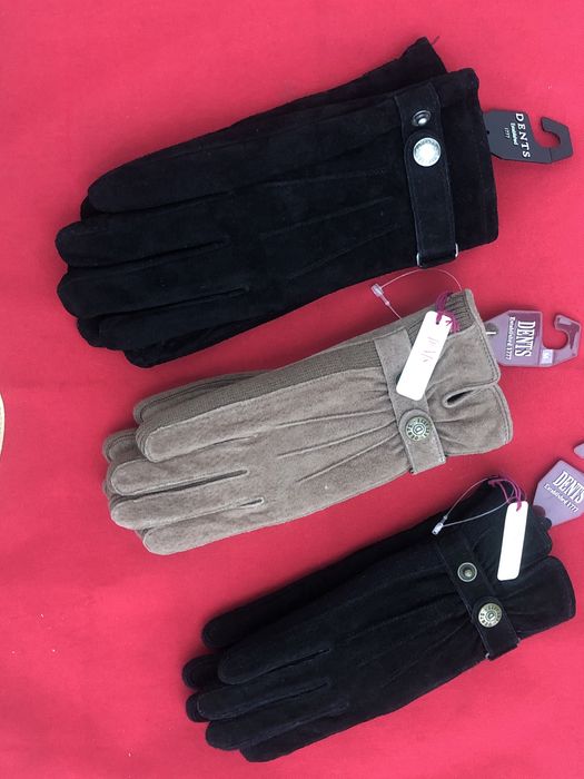 Перчатки dents коричн чорні НОВІ