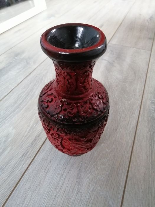 PRL, Wazon lub świecznik 21 cm, Vintage