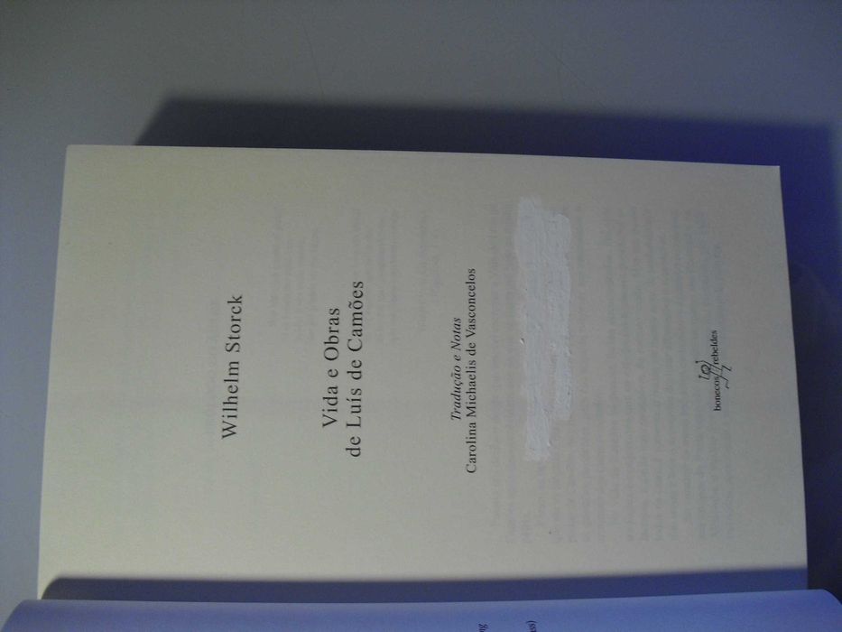 Storck (Wilhem);Vidas e Obras de Luís de Camões