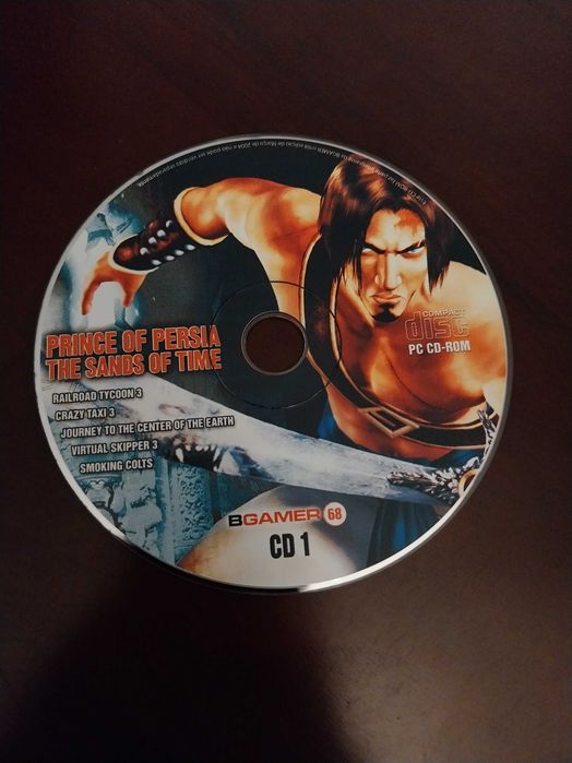 Videogame Prince of Persia: The Sands of Time. PC-ROM