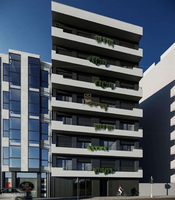 Apartamento T0+1 em Matosinhos com varanda