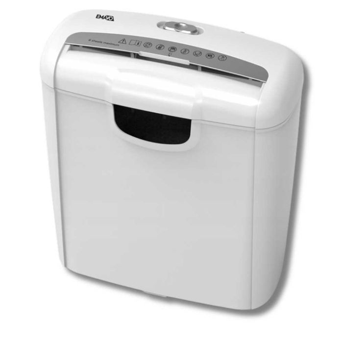 Mocna NISZCZARKA DOKUMENTÓW papieru biurowa automatyczna BIAŁA karty