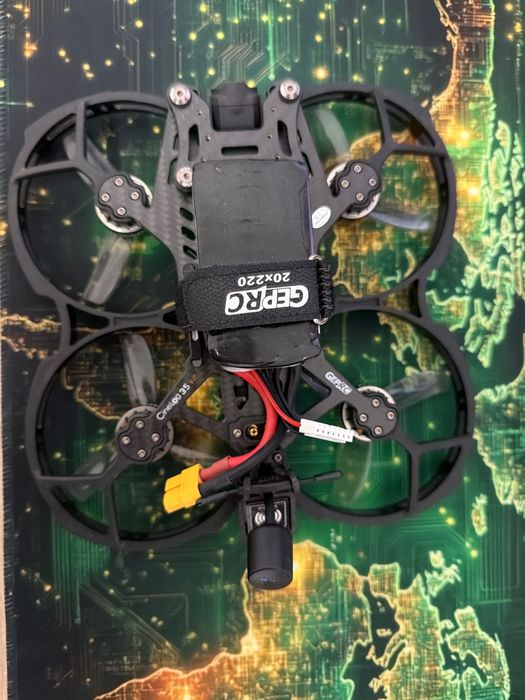 Drone fpv novo com bateria