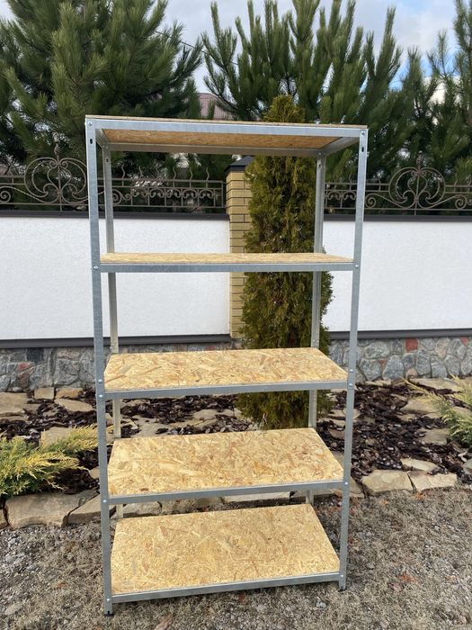 Стелаж в гараж консервація підвал погріб кладова комора полиці полки