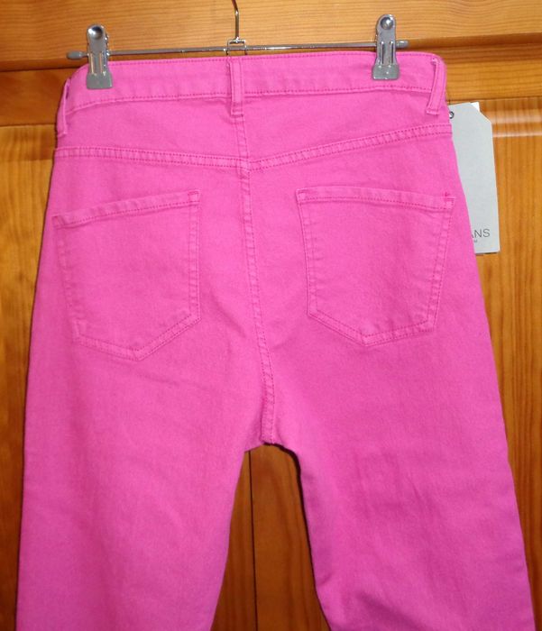 Calças de ganga rosa da MO para mulher tamanho 38  (Nova com etiqueta)