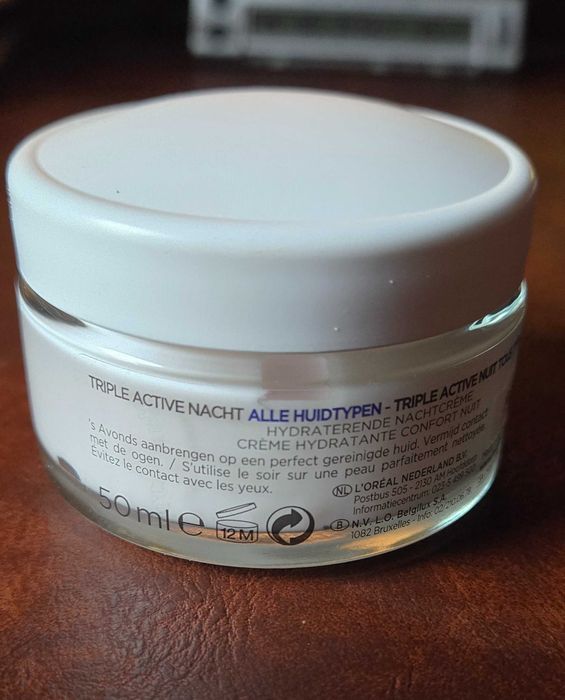 Nowy krem na noc L’Oréal Paris Triple Active, 50 ml