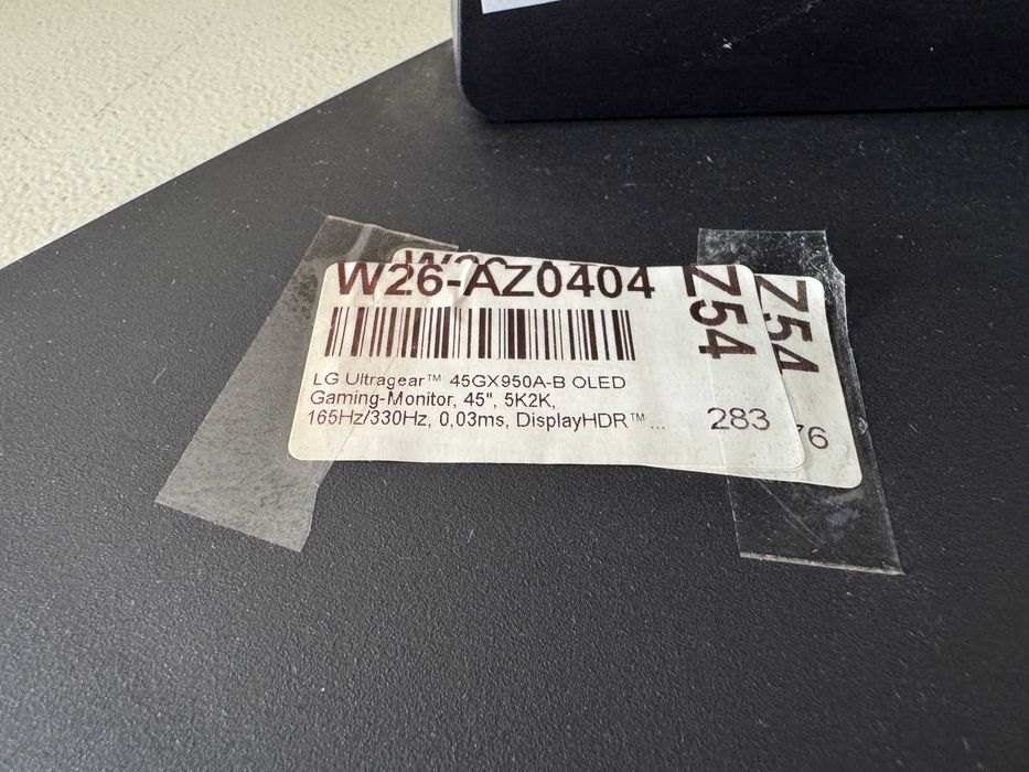 (15) Monitor LG UltraGear OLED 45GX950A-B