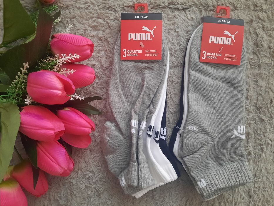 Skarpety Puma 2 opakowania 3-pak rozm 39-42