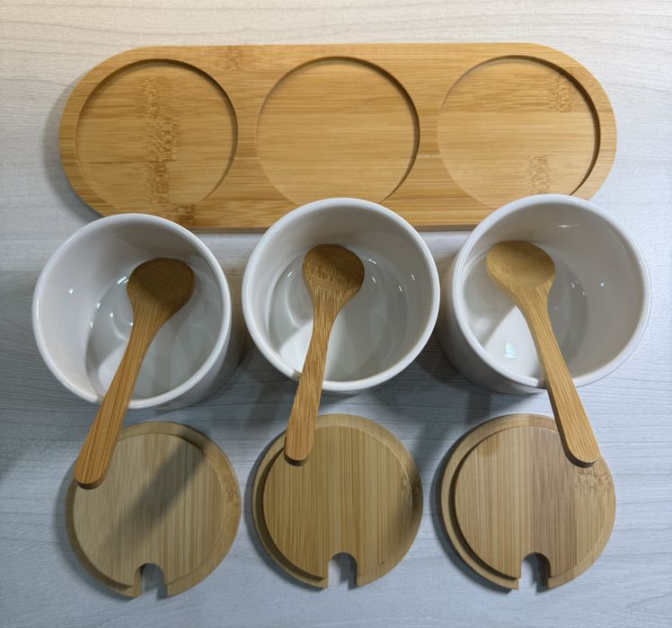 Керамические баночки для сыпучек