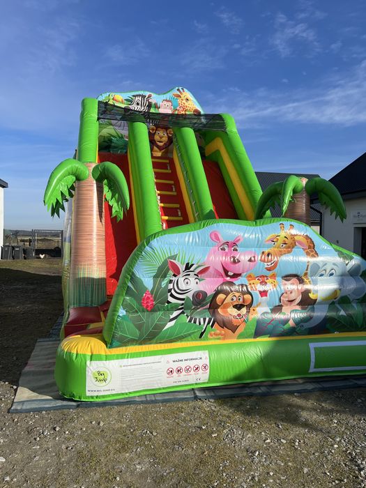 Zamek Dmuchany Dmuchaniec zjeżdżalnia Dmuchanie