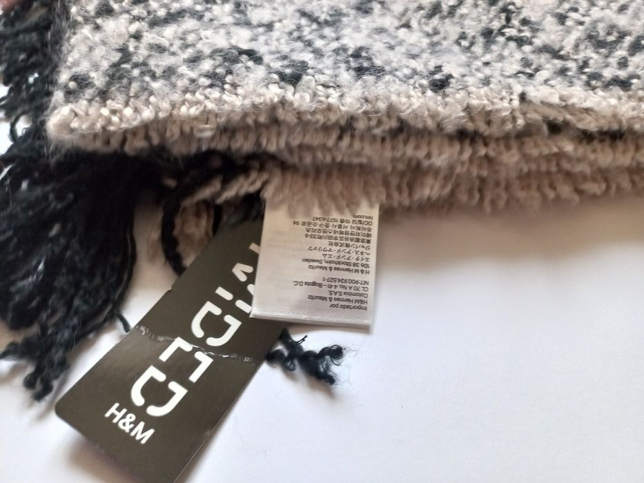 H&M szal 75×200 nowy