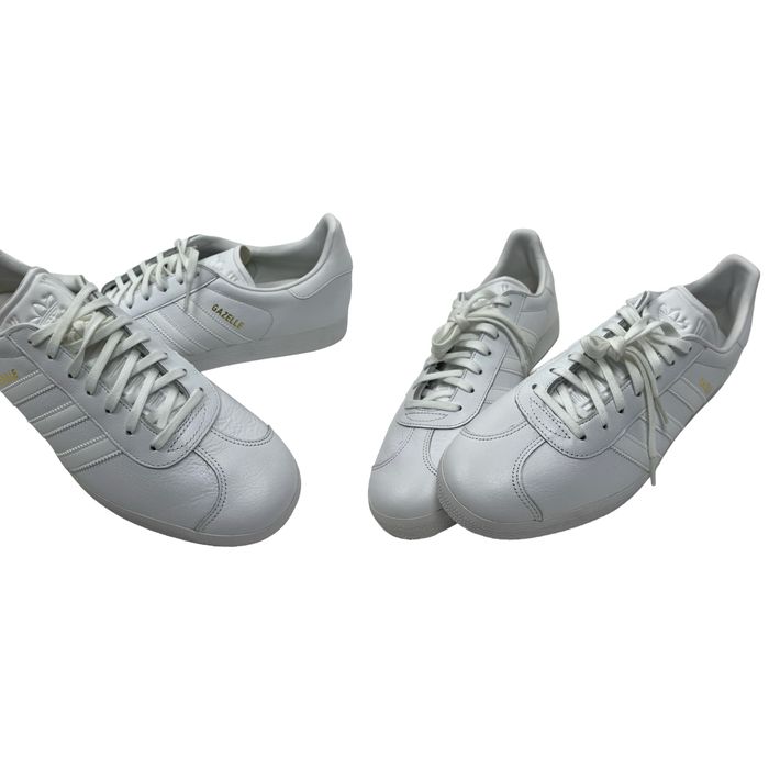 ОРИГІНАЛ чоловічі кросівки Adidas Gazelle кеди газелі білі сірі нові