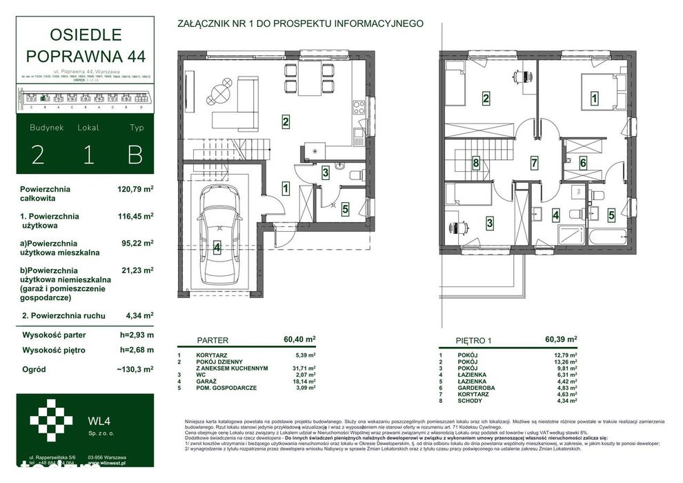 4-pokojowy dom 120m2 + ogródek Bez Pośredników