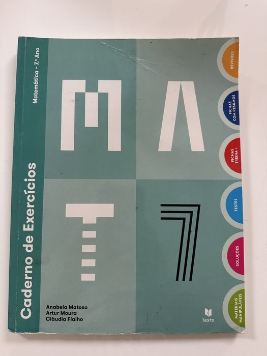 Caderno de atividades matemática “MAT7”