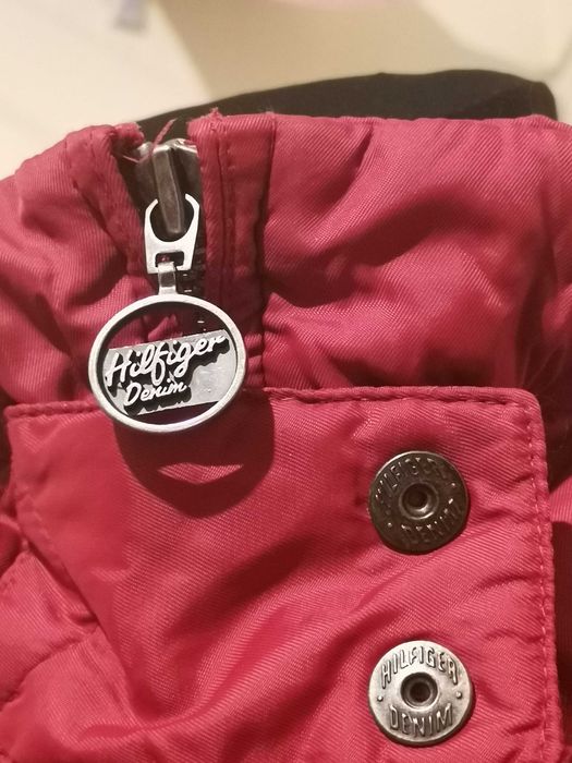 Tommy Hilfiger roz M damska kurtka puchowa, pikowana