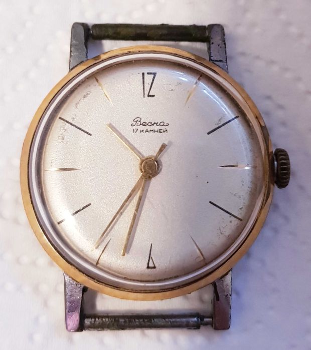 Zegarek Damski BECNA 17 Kamieni sprawny Vintage