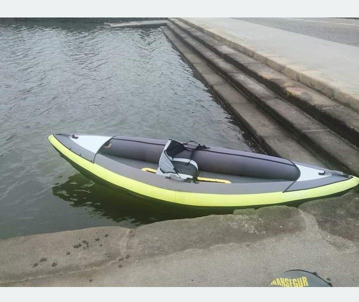 Kayak insuflável itiwit 1 pessoa com bomba e remo incluído