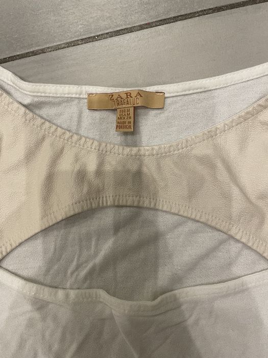 Top na ramiączkach Zara roz M