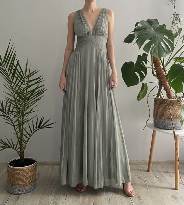 Elegancka sukienka wieczorowa maxi druhna bridesmaid