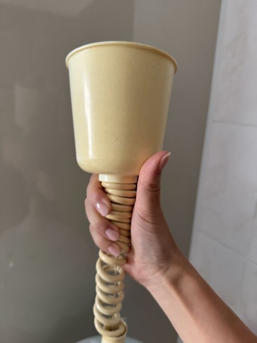 Candeeiro de tecto em louça