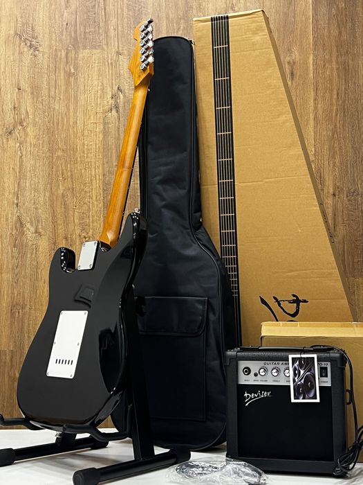 Электро гитара Чехол для гитары Комбик Шнур Комплект