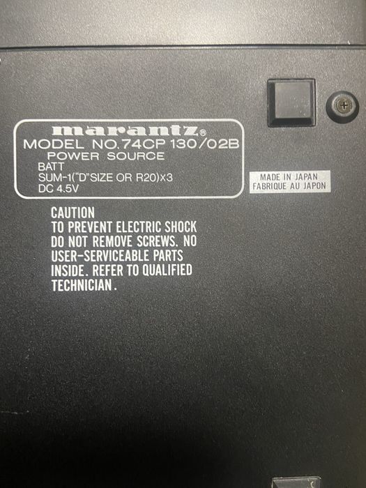 Касетний магнитофон Marantz CP130
