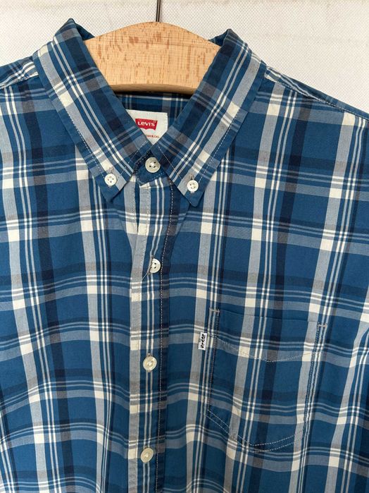 Levi's _ Niebieska koszula w kratkę L