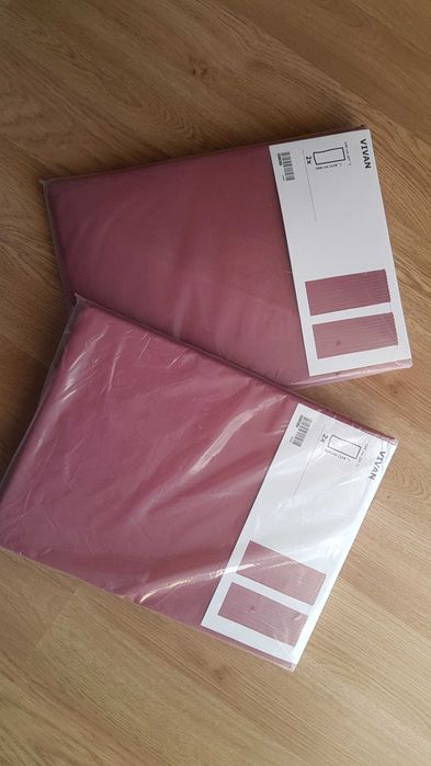 Dwa opakowania zasłon IKEA Vivan razem 4 sztuki zasłon