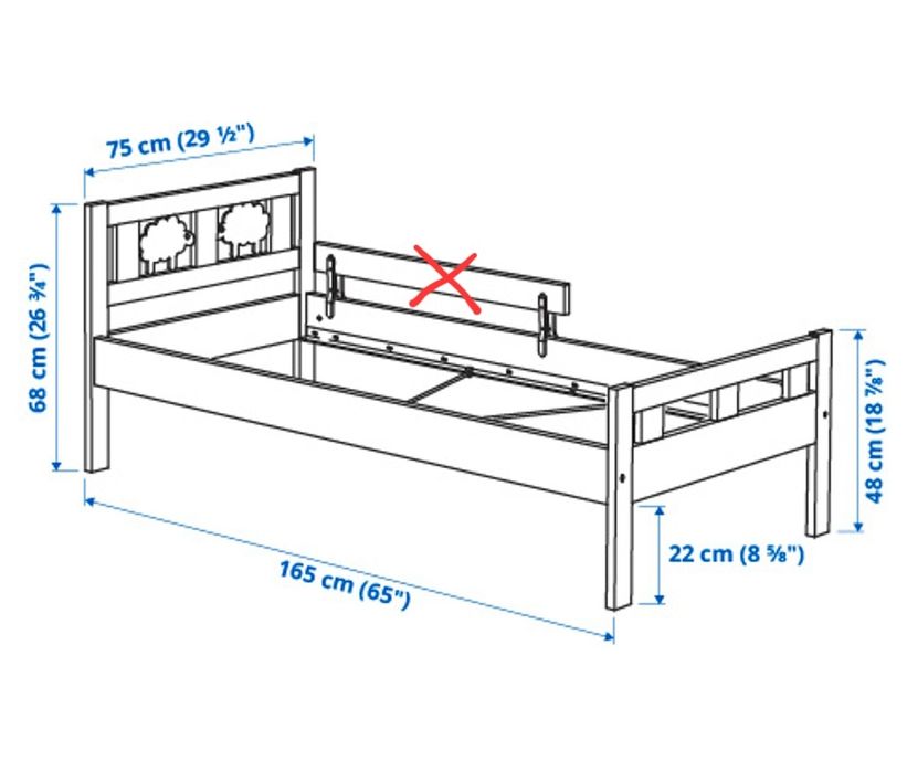 2 Camas criança com colchão