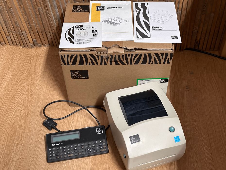 Zebra GC420t + Zebra Keyboard64740895192323122