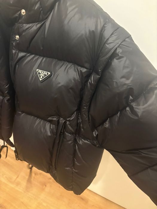 Prada Kurtka z kapturem XS-M,Nowa
