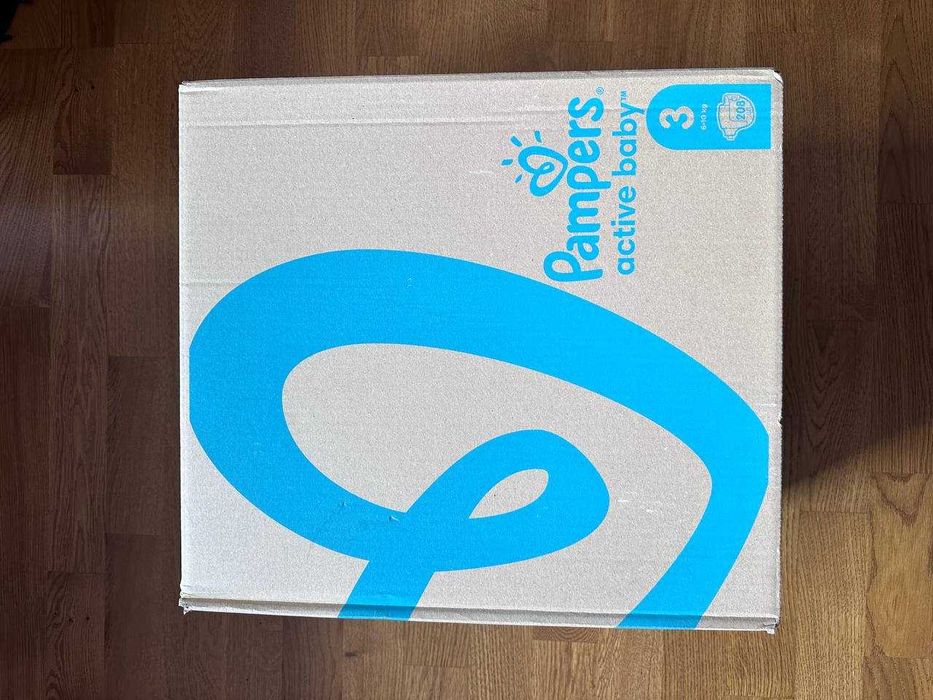 Pampers Active Baby Pieluchy - 208 sztuk