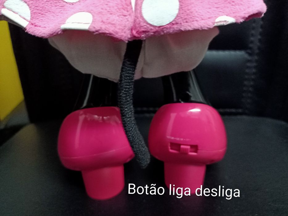 Boneca pelúcia Minnie menina criança