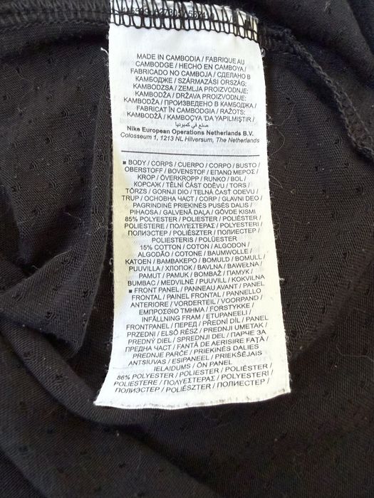 Чоловіча бігова футболка Nike Dri FIT  розмір: S