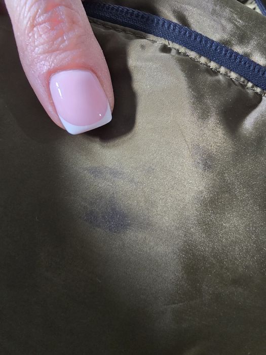 Parka z kapturem butelkowa zieleń Mohito 32